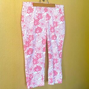 Talbots The Perfect Skimmer Pink White Size 10